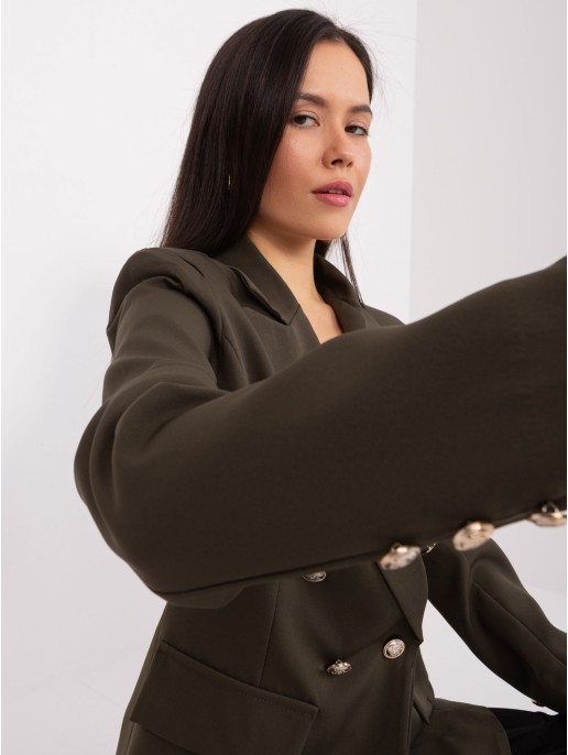 Żakiet-TW-ZT-BI-2018.23-khaki Żakiet-TW-ZT-BI-2018.23-khaki