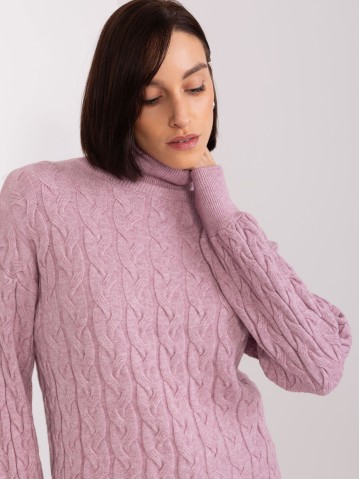 Sweter-AT-SW-2348.07-jasny fioletowy 2