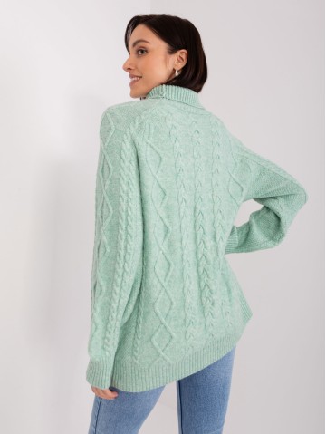 Sweter-AT-SW-2355-2.30X-mietowy 2