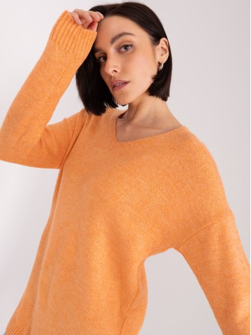 Megztinis-TO-SW-1810.13-šviesiai oranžinis