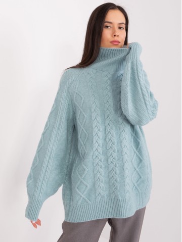 Sweter-AT-SW-2355-2.30X-mietowy 2