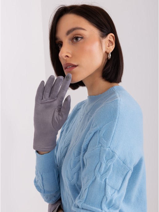 Rękawiczki-AT-RK-239507.61P-szary Rękawiczki-AT-RK-239507.61P-szary