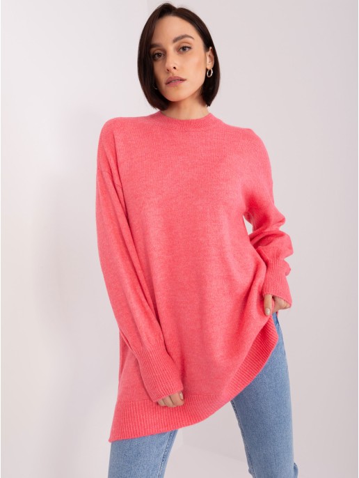 Sweter-TO-SW-1310.00P-koralowy