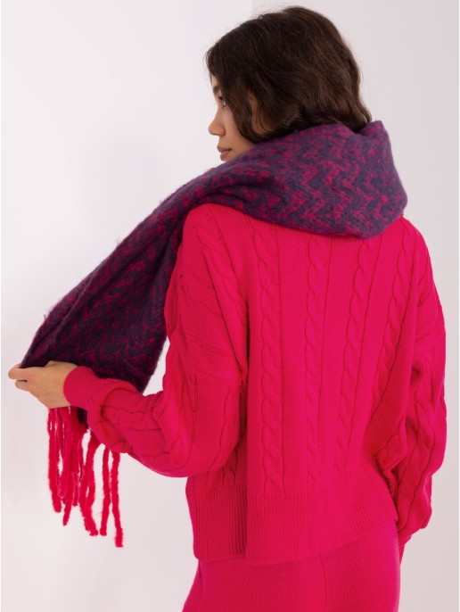 Szalik-AT-SZ-23125.75-granatowy Szalik-AT-SZ-23125.75-granatowy