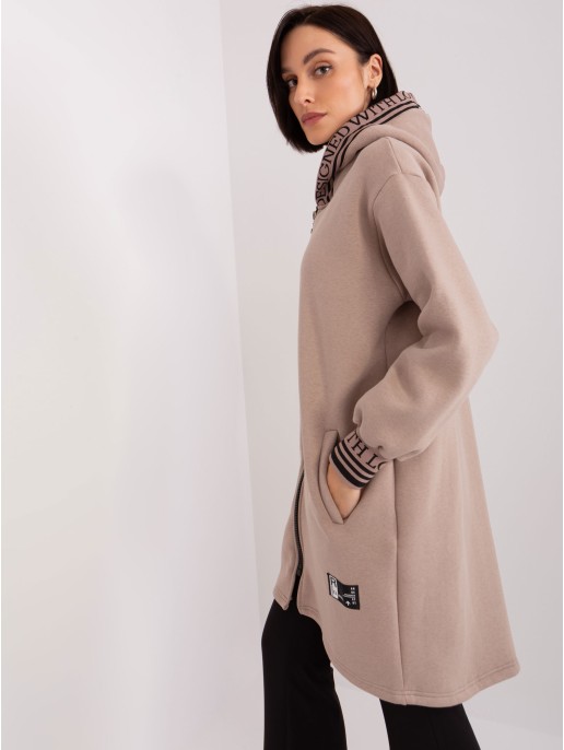 Bluza-RV-BL-9225.96P-ciemny bezowy Bluza-RV-BL-9225.96P-ciemny bezowy