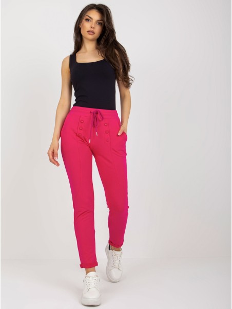 Sportinės kelnės-RV-DR-8692.21-rožinės