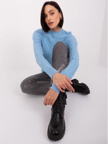 Sweter-AT-SW-2340.43-jasny niebieski