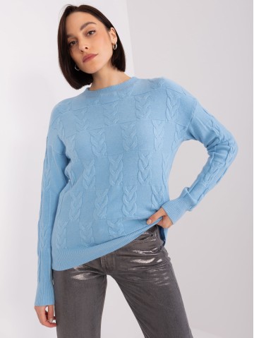 Sweter-AT-SW-2340.43-jasny niebieski 2