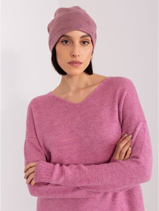 Czapka-AT-CZ-2325.85-fioletowy Czapka-AT-CZ-2325.85-fioletowy