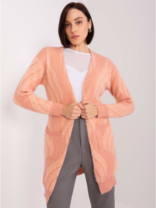 Sweter-AT-SW-234501.00P-ciemny różowy