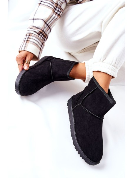 Sniego batai su flisiniu pamušalu, juodi Vicandi