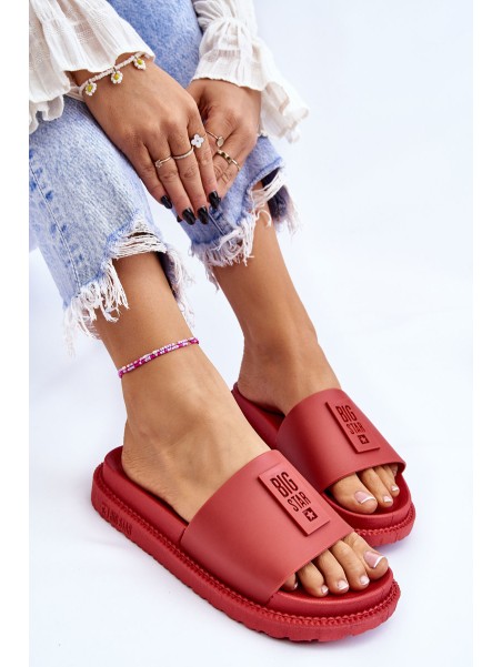 Women's Slippers Big Star LL274430 Red