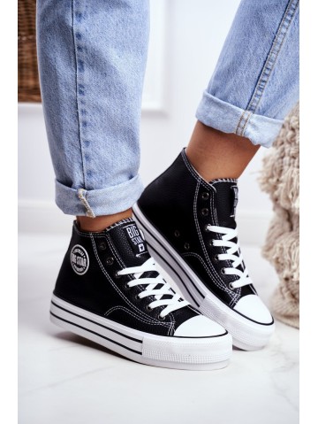 Women's Sneakers Big Star Black GG274012