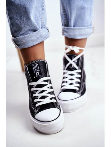 Women's Sneakers Big Star Black GG274012 2