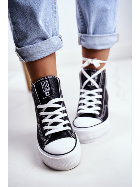 Women's Sneakers Big Star Black GG274012