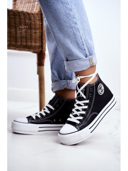 Women's Sneakers Big Star Black GG274012