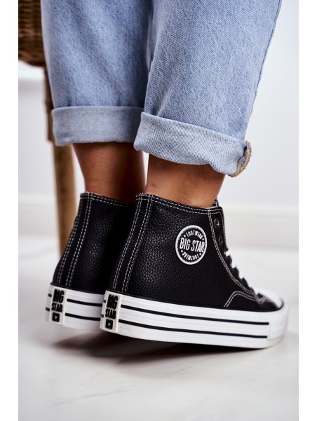 Women's Sneakers Big Star Black GG274012