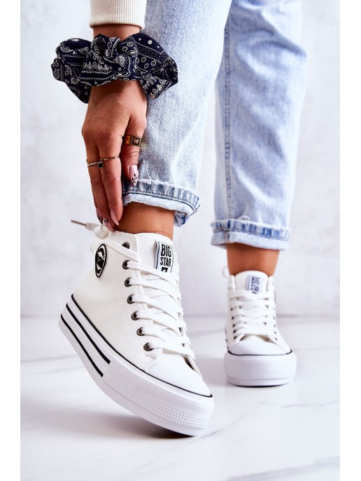 Women's Sneakers Big Star White GG274013