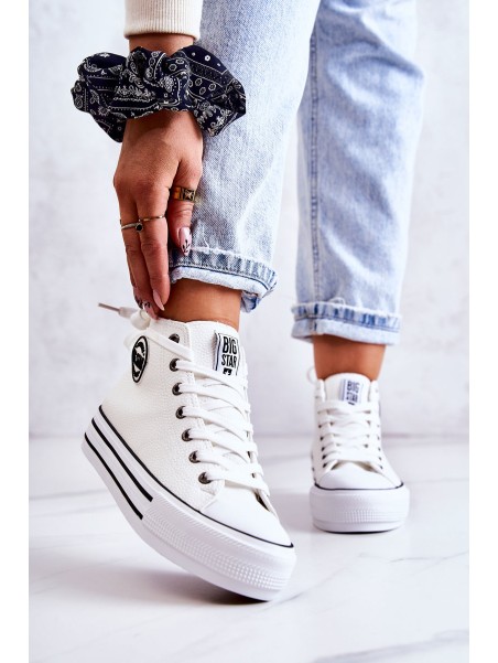 Women's Sneakers Big Star White GG274013