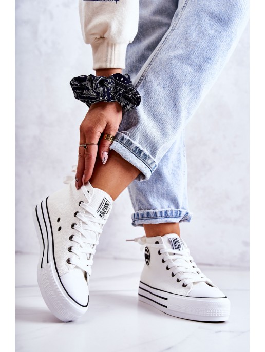 Women's Sneakers Big Star White GG274013