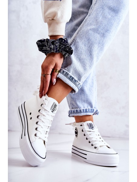 Women's Sneakers Big Star White GG274013