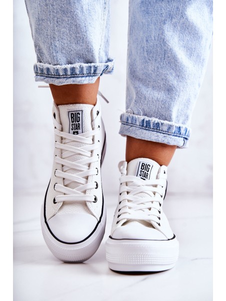 Women's Sneakers Big Star White GG274013