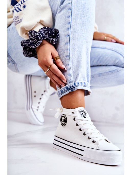 Women's Sneakers Big Star White GG274013