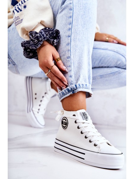 Women's Sneakers Big Star White GG274013