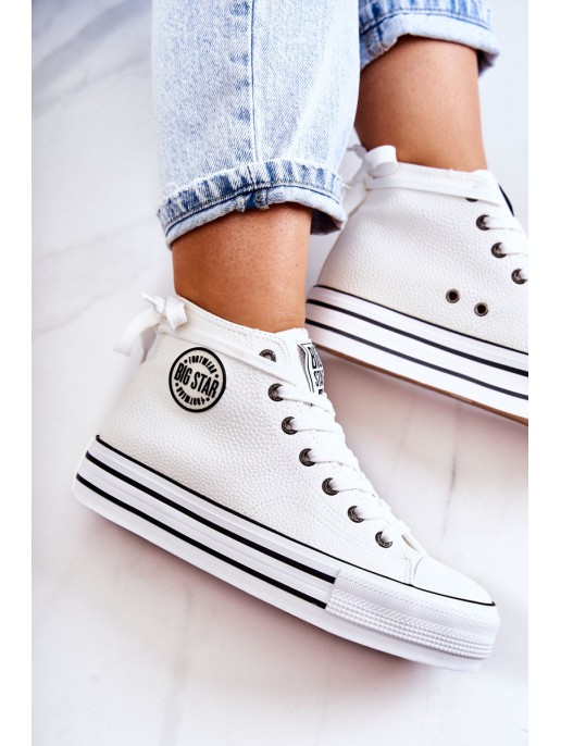 Women's Sneakers Big Star White GG274013