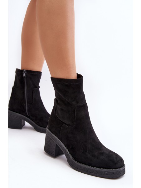 Women's ankle boots with a heel Camel Argastis