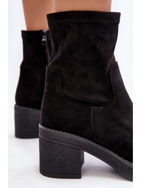 Women's ankle boots with a heel Camel Argastis