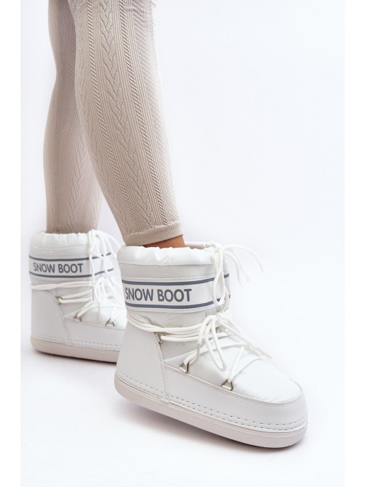 Moteriški suvarstomi sniego batai balti Soia