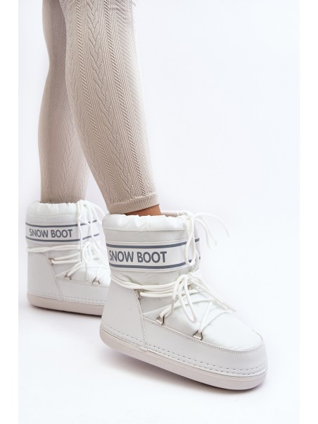 Moteriški suvarstomi sniego batai balti Soia
