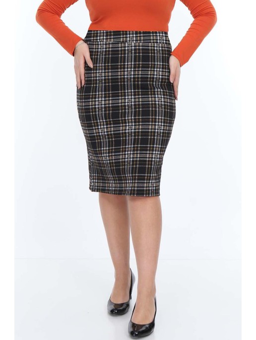 Languotas pieštuko formos sijonas