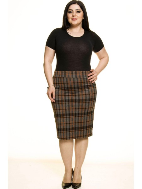 Languotas pieštukinis sijonas