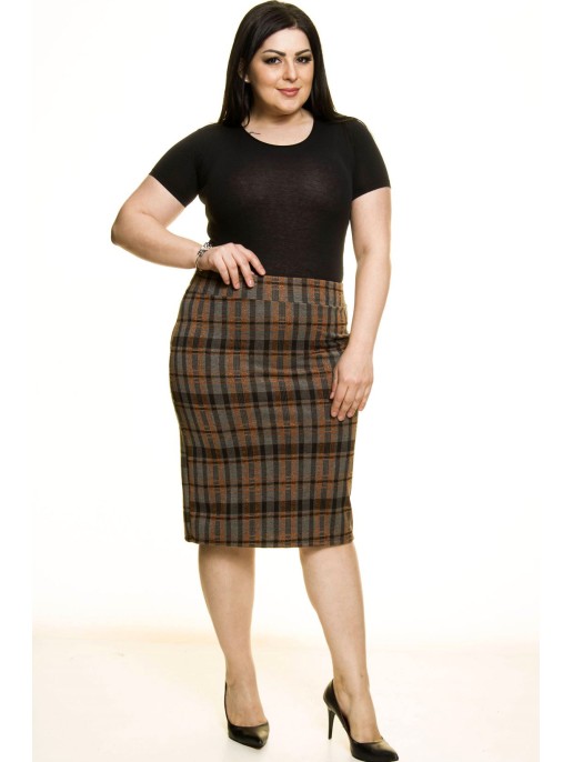 Languotas pieštukinis sijonas Languotas pieštukinis sijonas