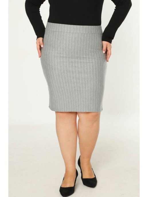 Pelēki svītraini svārki Pelēki svītraini svārki