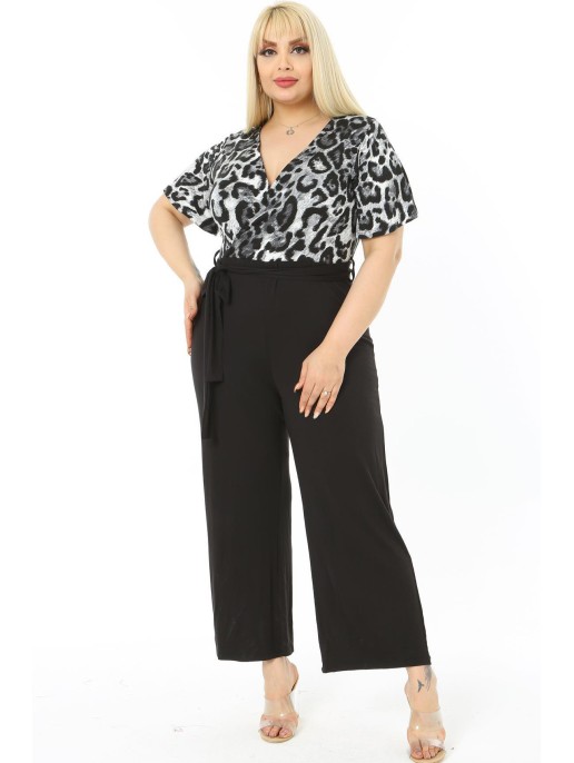 Moteriškas viskozės kombinezonas Moteriškas viskozės kombinezonas