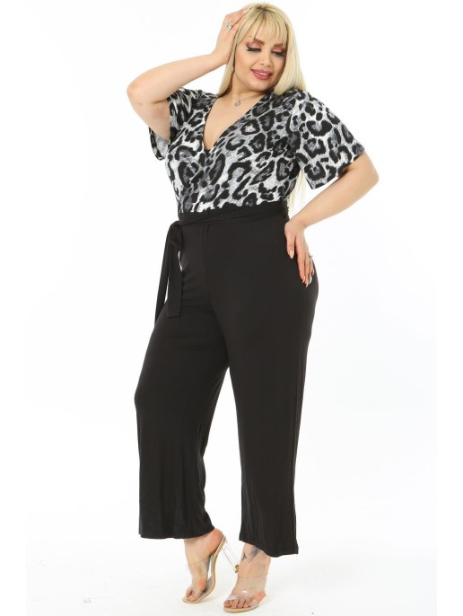 Moteriškas viskozės kombinezonas Moteriškas viskozės kombinezonas