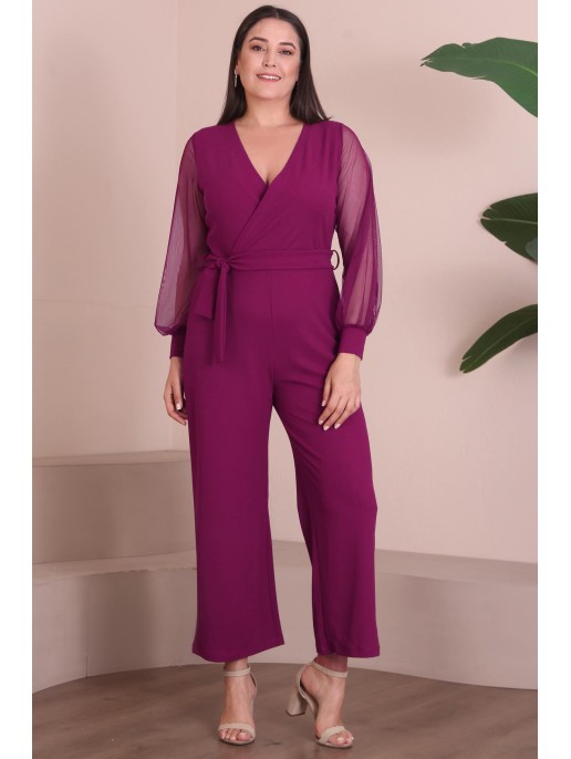 Розовый элегантный комбинезон с ремешком Розовый элегантный комбинезон с ремешком