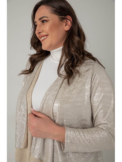 Viegli krītošs jakas apmetnis