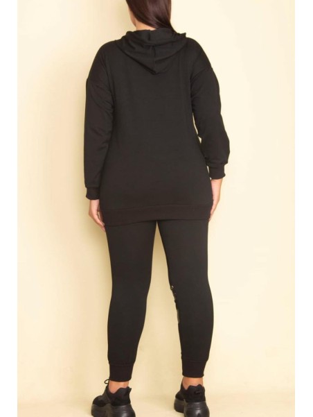 Must spordidress naistele