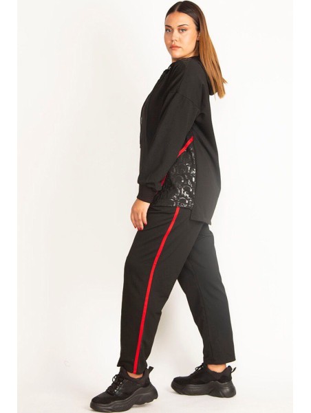 Must vabaaja ülikond naistele