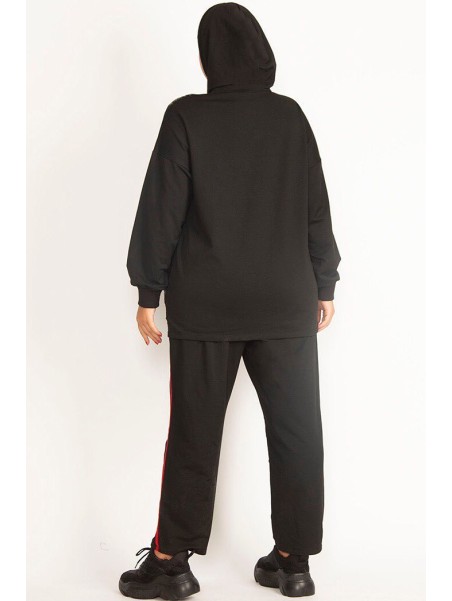 Must vabaaja ülikond naistele