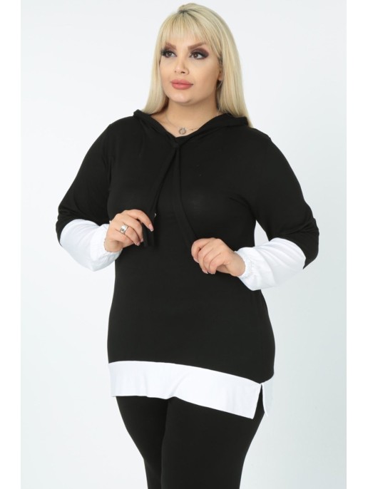 Must viskoosist vaba aja ülikond Must viskoosist vaba aja ülikond