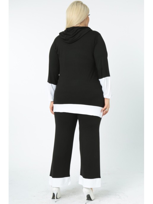 Must viskoosist vaba aja ülikond Must viskoosist vaba aja ülikond