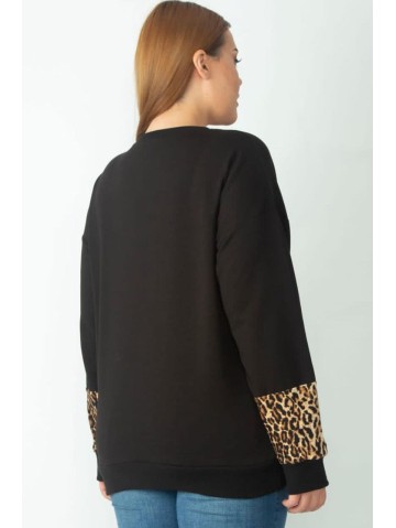 Lihtne loomakarva prindiga džemper 2