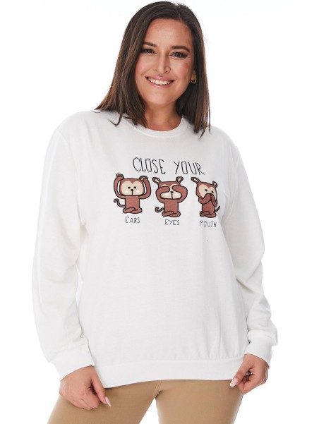 Valge mustriga naiste bleiser