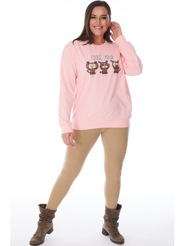 Heleroosa naiste mustriga pluus 2