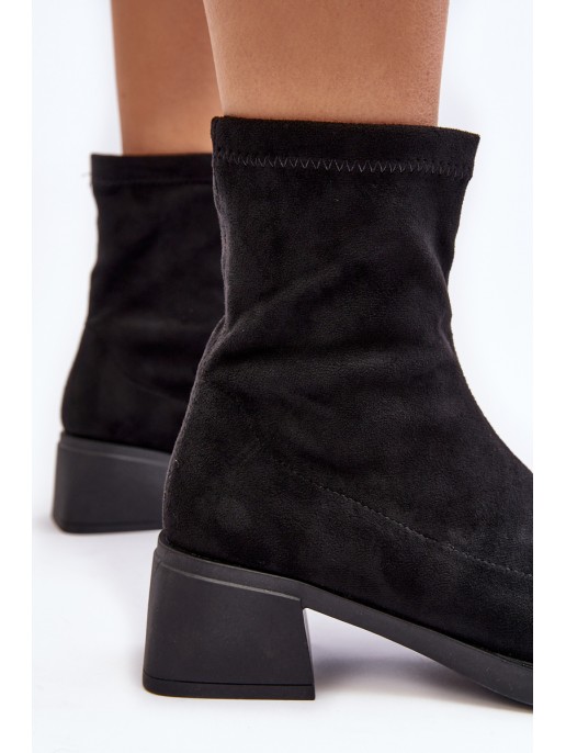 Women's low heeled ankle boots brown Aphroteia Women's low heeled ankle boots brown Aphroteia